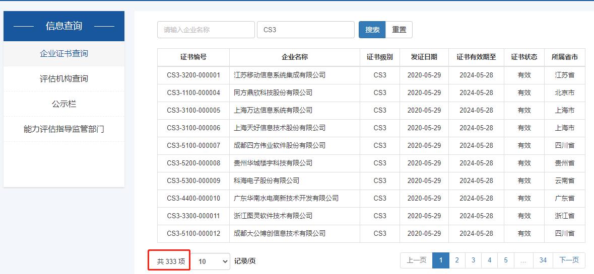 信息系统建设及服务能力评估体系（CS）-CS资质认证-青岛科大睿智信息技术有限公司4