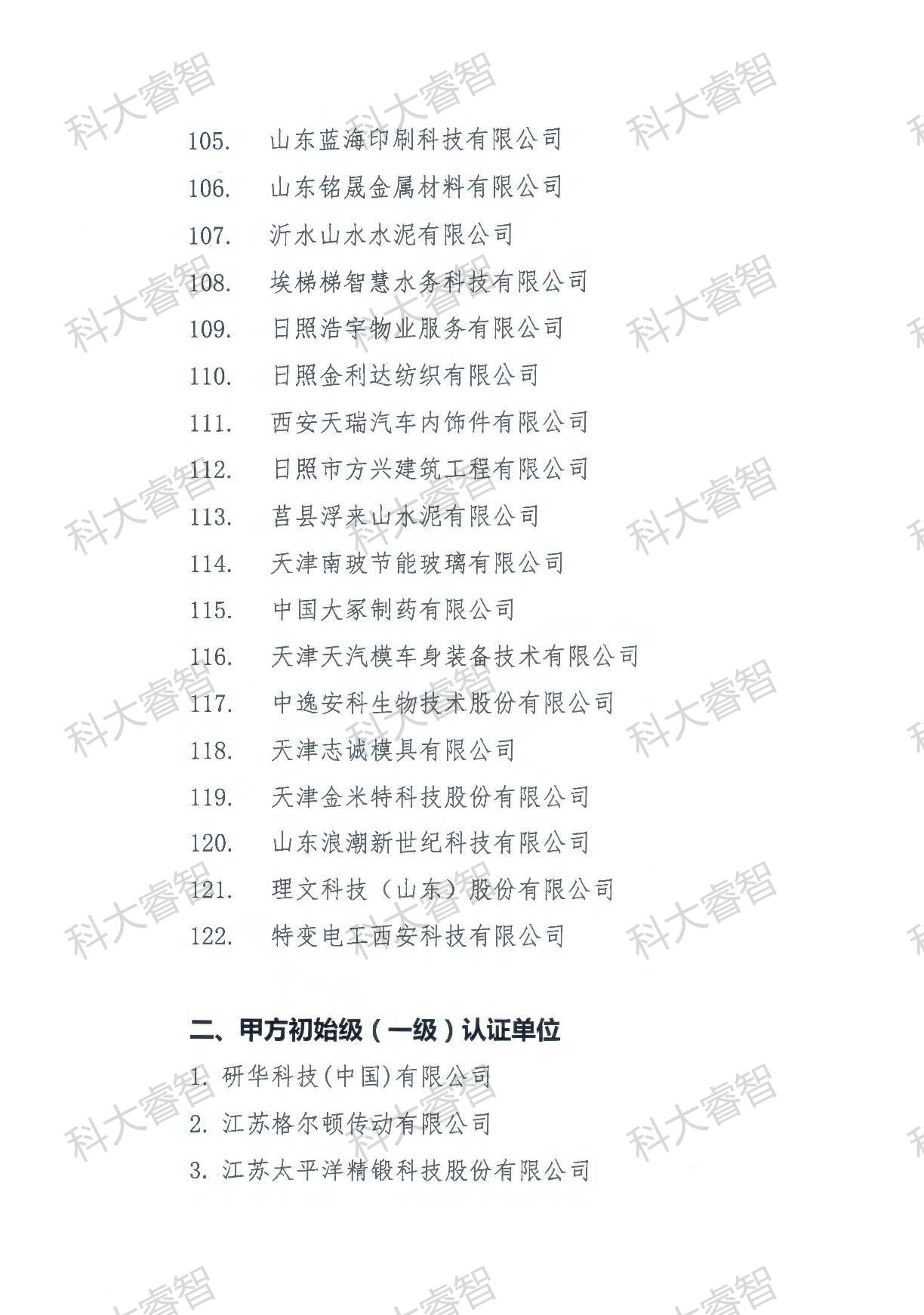 189家！科大睿智多家服务企业上榜DCMM贯标等级公示名单-DCMM认证-DCMM咨询6