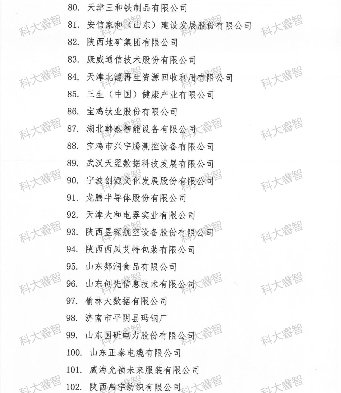 祝贺科大睿智服务企业上榜第8批DCMM公示名单-DCMM认证-DCMM咨询5
