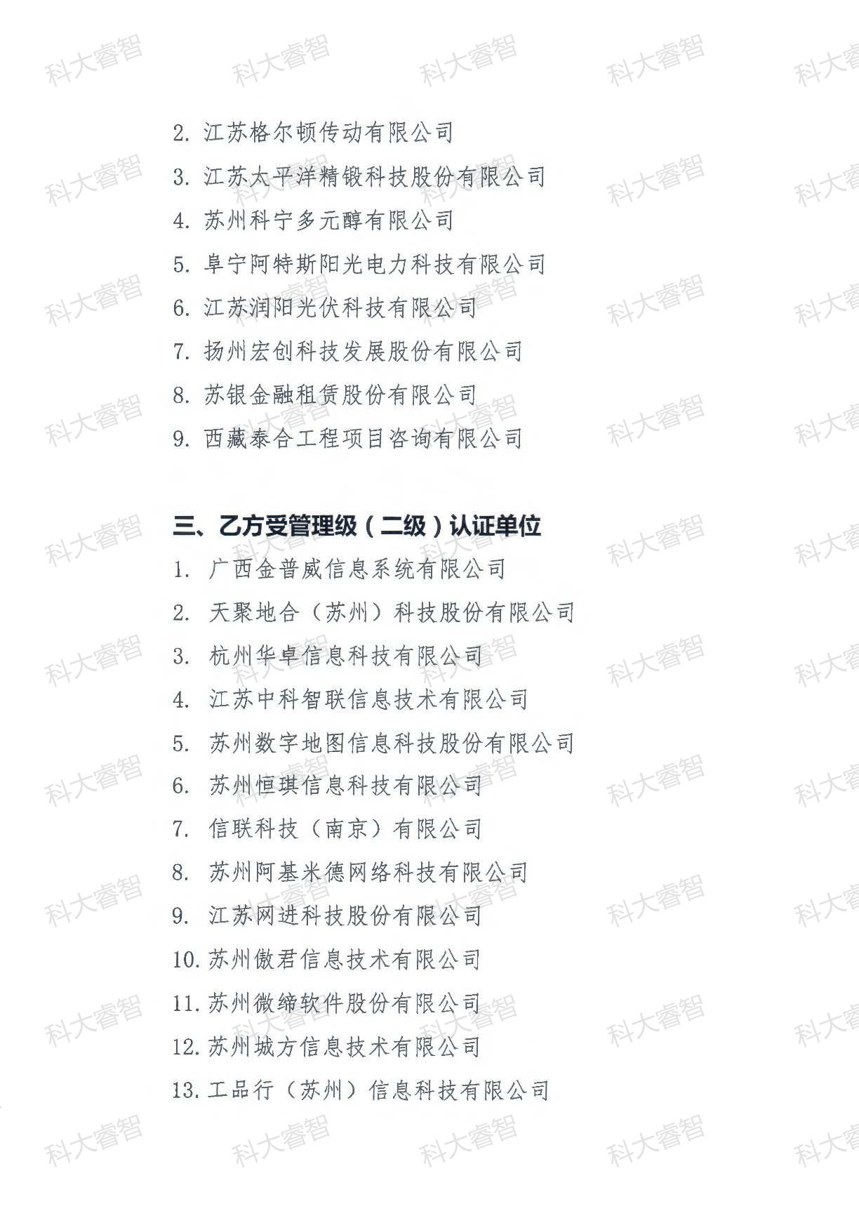 189家！科大睿智多家服务企业上榜第十六批DCMM获证名单！-DCMM咨询-DCMM申报条件7