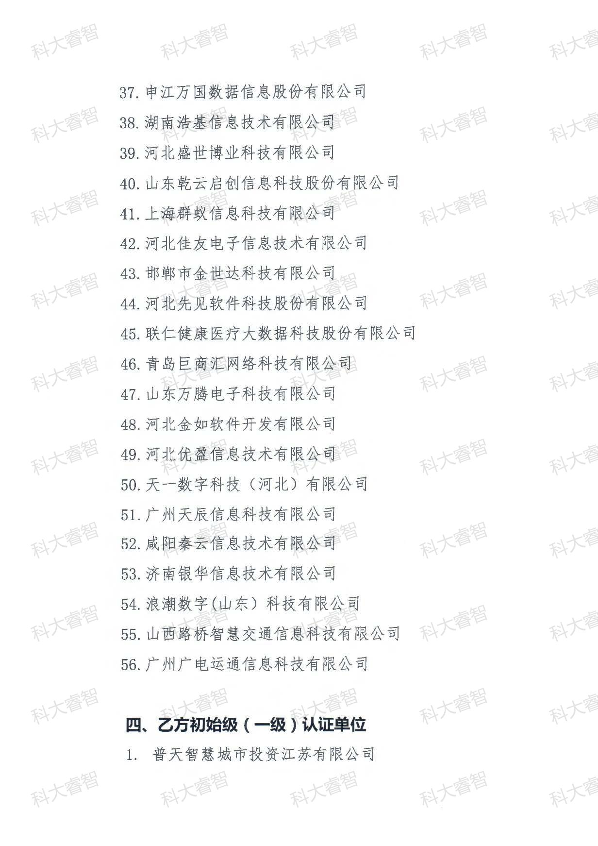 189家！科大睿智多家服务企业上榜第十六批DCMM获证名单！-DCMM咨询-DCMM申报条件9